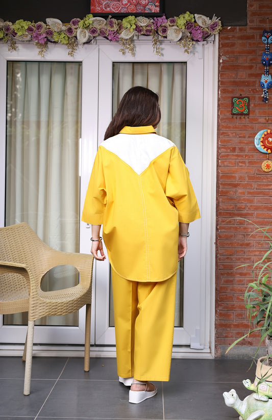 Floral Cotton Slub Co-ord Set