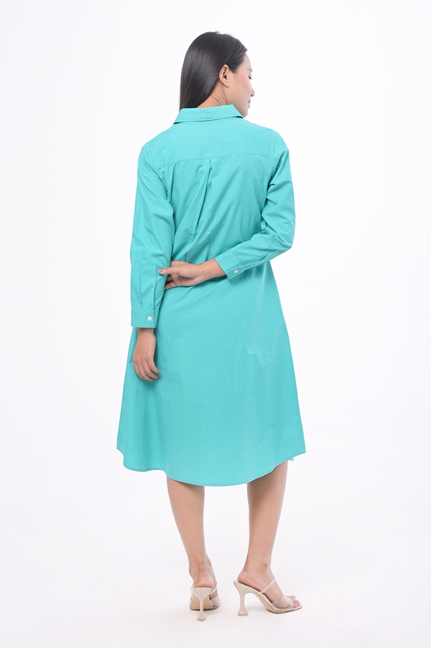 Buttercup Midi Shirt Dress