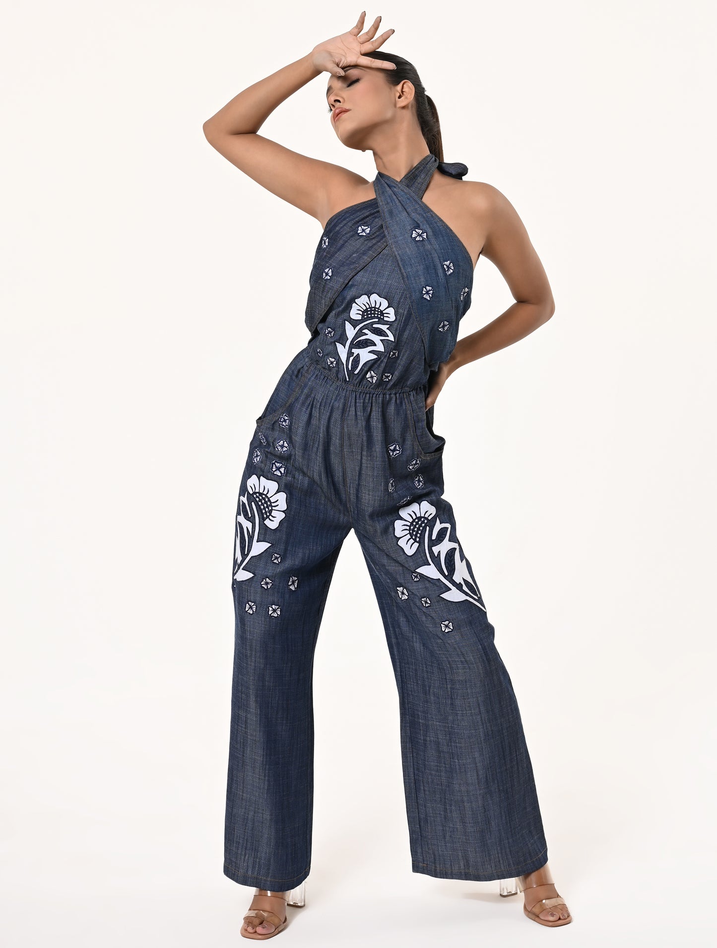 Dahlia Drape Jumpsuit