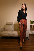 AJSS Pure Cotton Printed Trousers