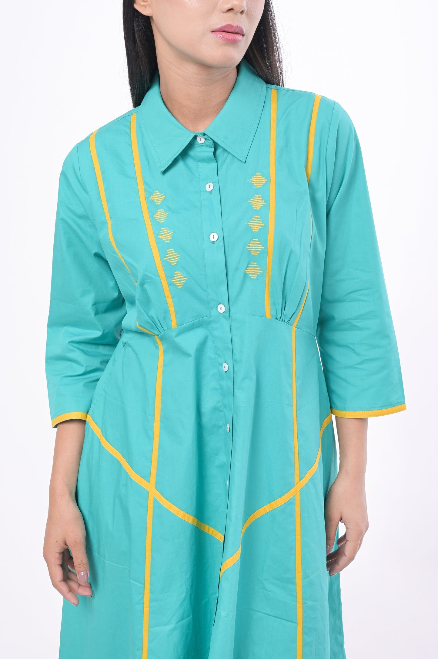 Victoria Midi Shirt Dress